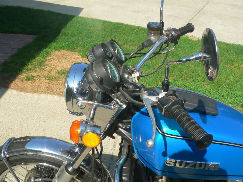 1976 Suzuki GT750 Blue